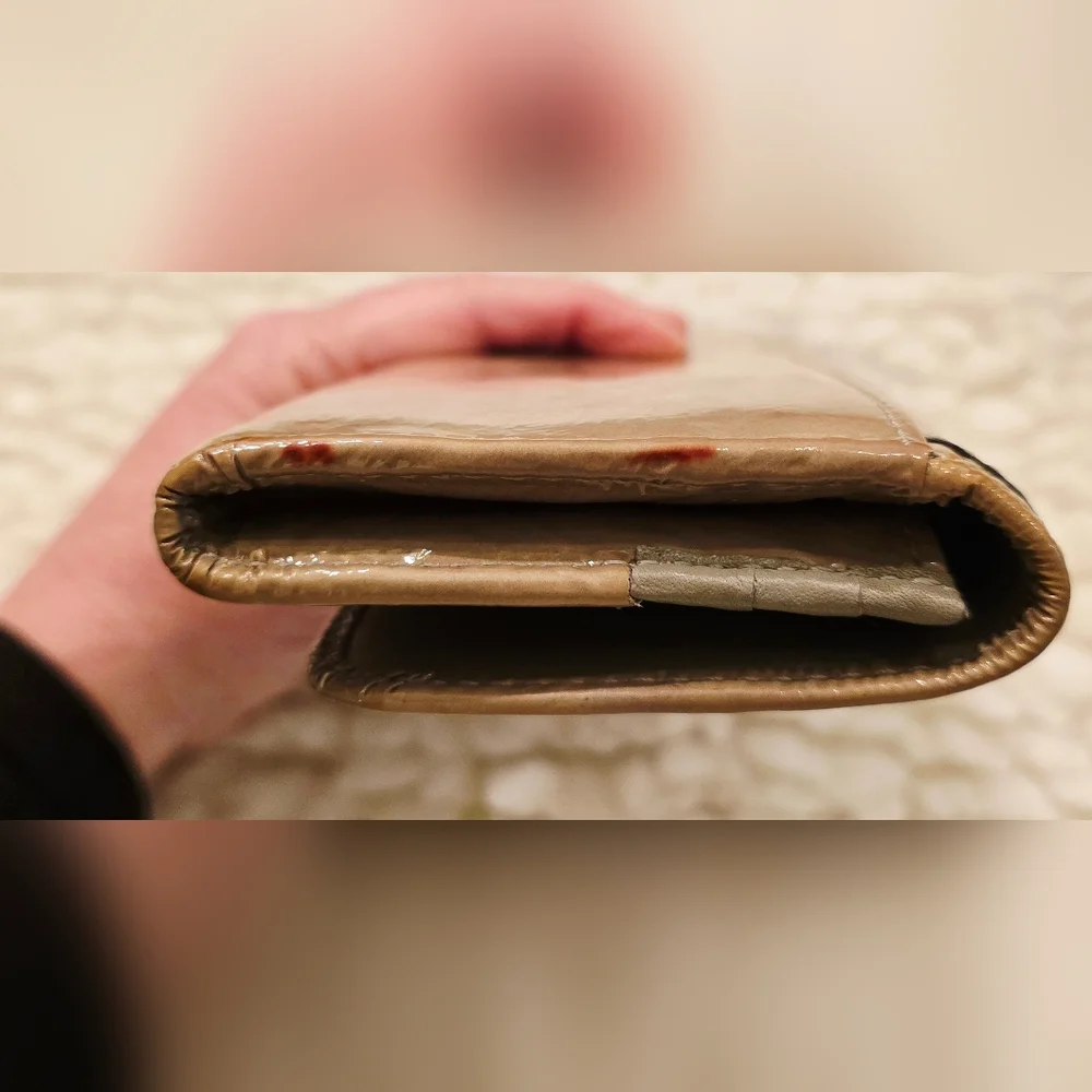 Vintage Coach Patent Leather Wallet